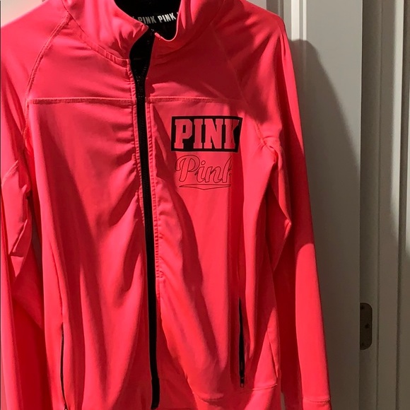 PINK Victoria's Secret Tops - Pink Zip Up